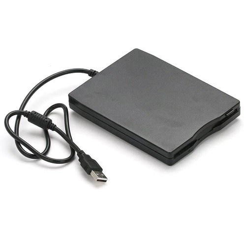 Floppy Disk Drive 1.44Mb 3.5" USB External Diskette FDD for Laptop PC Portable - Afbeelding 2 van 9