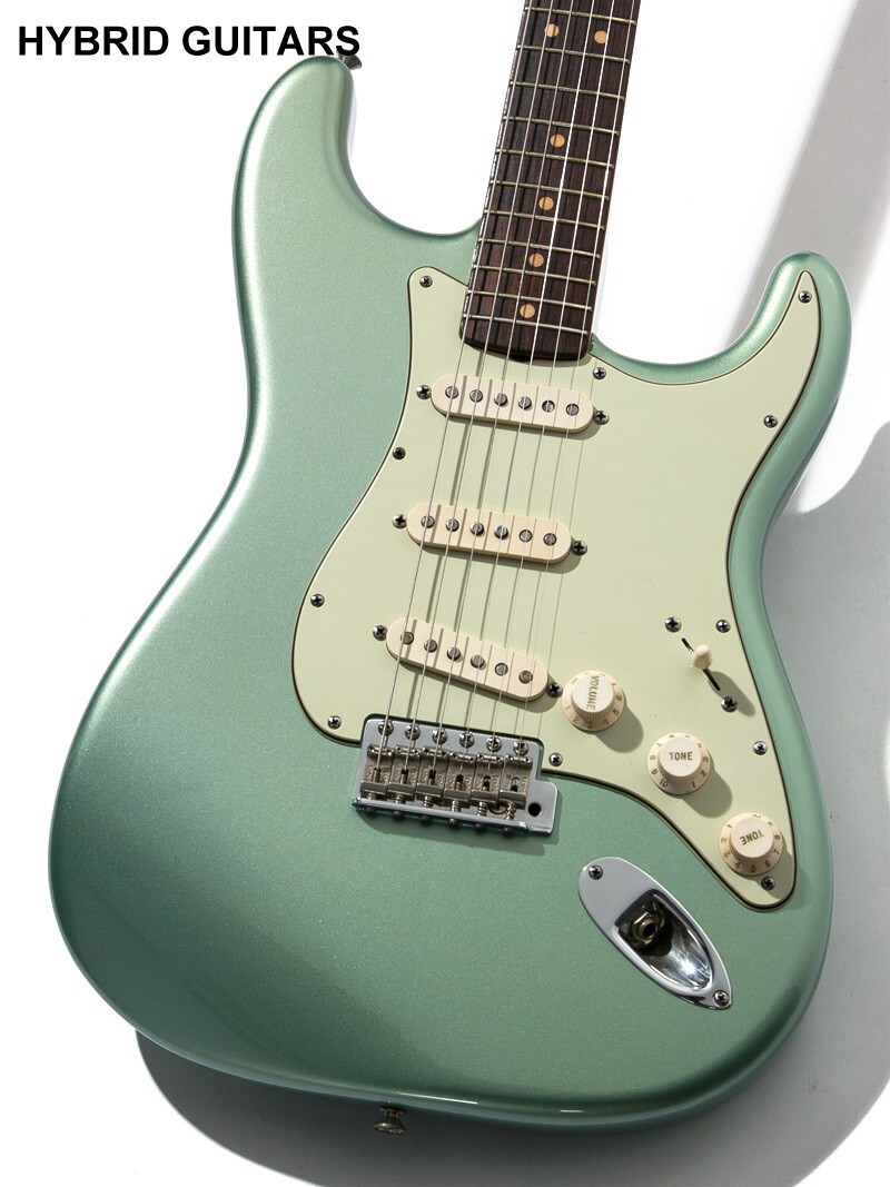 Fender Master Grade 1963 ST Matching Head Blue Metallic 2002 Electric guitar