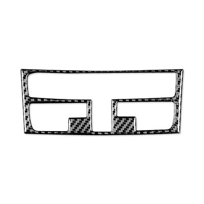 Carbon Fiber Center Console A/C Switch Trim for Porsche 2017-2025 718 Boxster