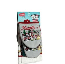 Disney Mickey and Friends 3 Piece Kitchen Set Holiday NWT