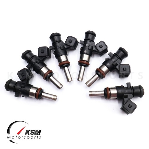 6 x 550cc 52lb Fuel Injectors fit Bosch Nozzle Valve EV14KT Petrol 0280158040 - 第 1/18 張圖片