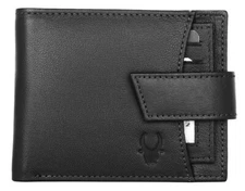 New Men's Genuine Leather RFID Protected Bi-fold Wallet Card Money Holder