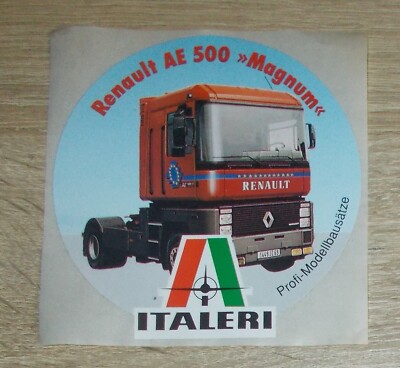 Old Decal | Sticker Italeri Renault AE 500 Magnum Professional Model Kits