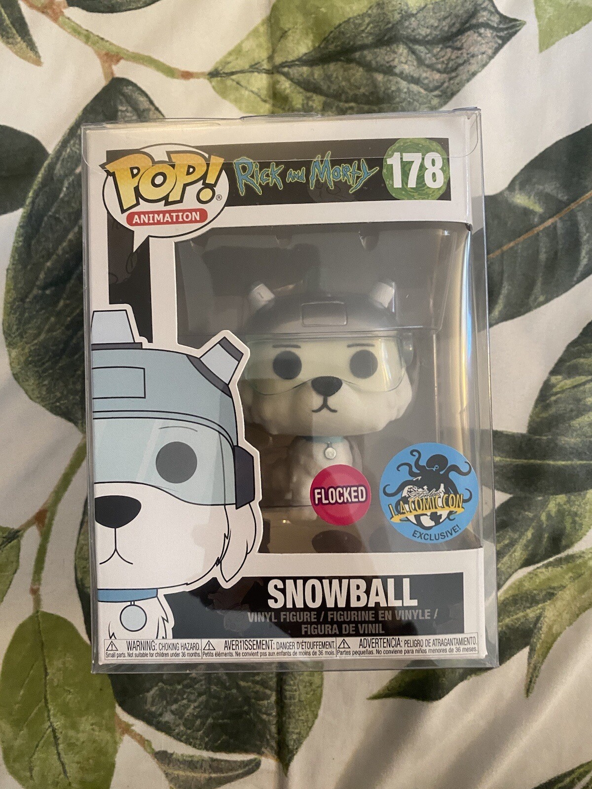Funko Pop! Vinyl: Rick And Morty - Snowball - (Flocked) - Hot Topic (Ht)