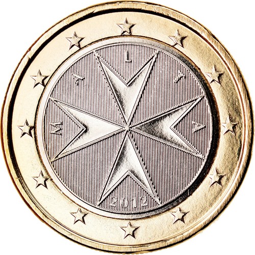 [#792886] Malta, Euro, 2012, Paris, BU, STGL, Bi-Metallic, KM:131 - Bild 1 von 2