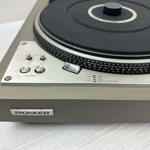 Working Pioneer PL-A500S Record Player Turntable with Optional Arm Dust cover - 第 1/10 張圖片