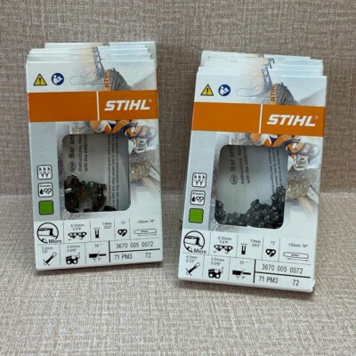 OEM Stihl 3670 005 0072 71PM3 Picco Micro 3 Chainsaw Chain – 1 Pack-651377