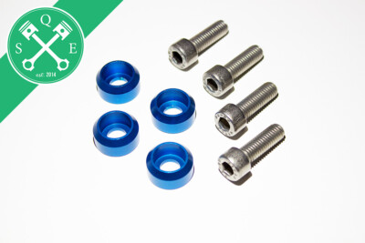 Schalensitz Befestigungssatz BLUE passend für Recaro Pole Position Sparco OMP 