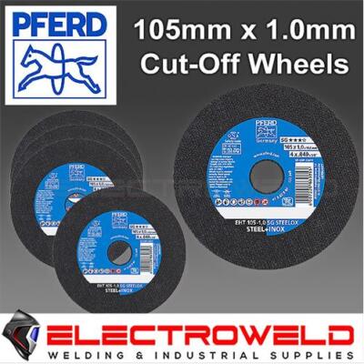 25 x PFERD 100mm 4'' Thin Cutting Disc Cut Off Wheel Metal Angle Grinder 69121043