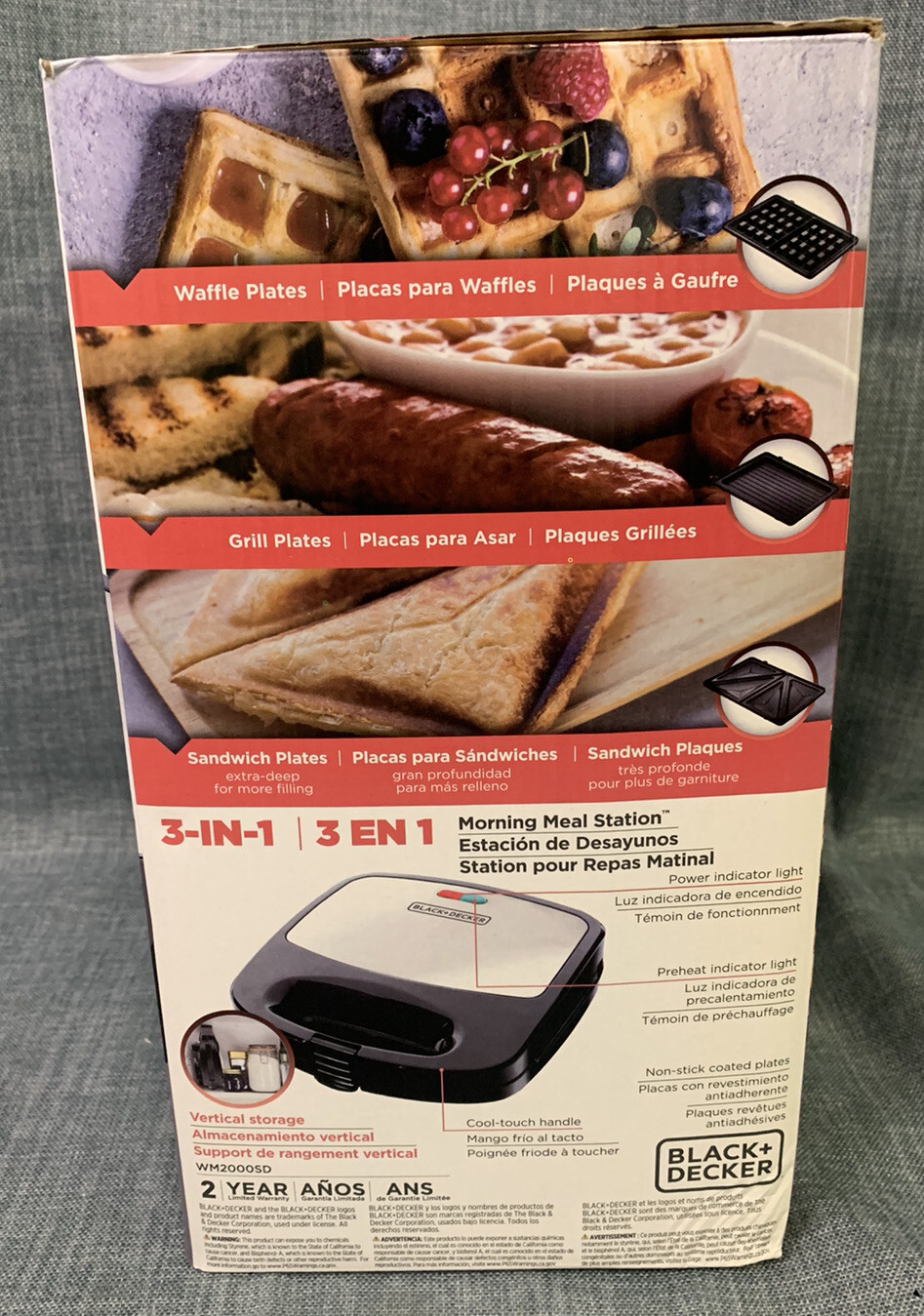 black and decker morning meal station