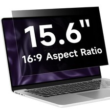 ANTOGOO V 15.6 Inch 1920x1080 Laptop Privacy Screen Filter Anti Blue Light Gl...
