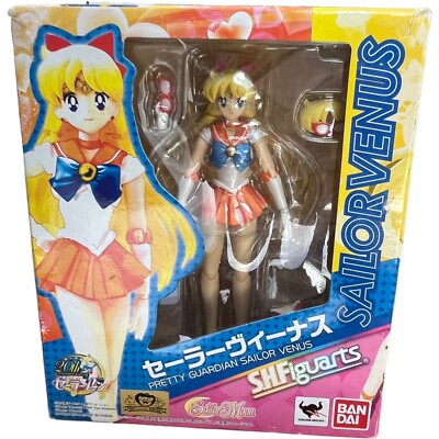 Bandai Tamashi Nations Sailor Venus SH Figuarts Figurine Set Figure Doll
