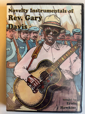 NOVELTY INSTRUMENTALS OF REV. GARY DAVIS - TAUGHT BY ERNIE HAWKINS - DVD