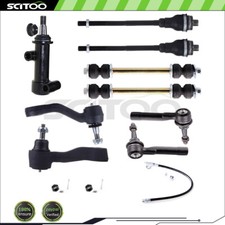 For 1999-2000 Chevrolet Silverado 2500 Front Tie Rod End Sway Bar Suspension Kit