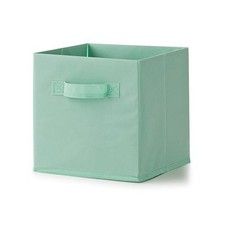 mint green toy box