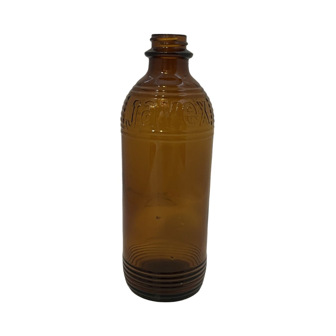 Vintage Javex Brown Amber Bottle 1920-1930s | eBay