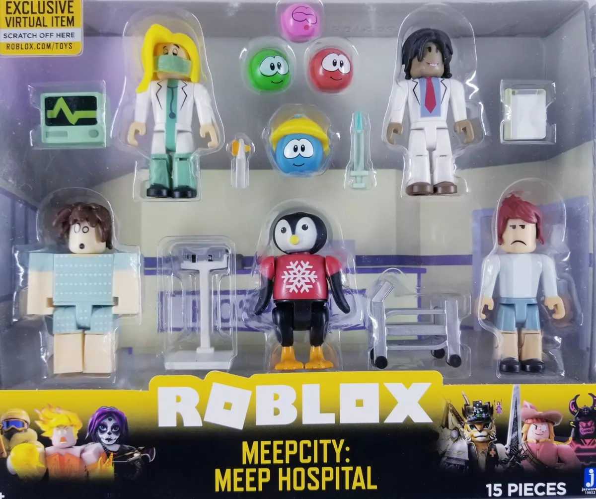 Roblox MeepCity: Meep Hospital with Exclusive Virtual Item Scratch Off  Inside!