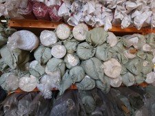 Ivory Velvet Upholstery Closeout Fabric by the Bolt/ Roll 40 yard Wholesale Bulk