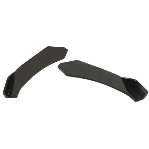 Pair Black Car SUV Front Lower Bumper Lip Body Kit Truck Auto Spoiler Cover Part - Bild 5 von 10