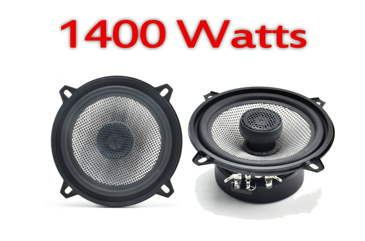 Puerta de Coche Altavoces 13cm 13.3cm Altavoz Par 1400W Total Poder Alta  Calidad