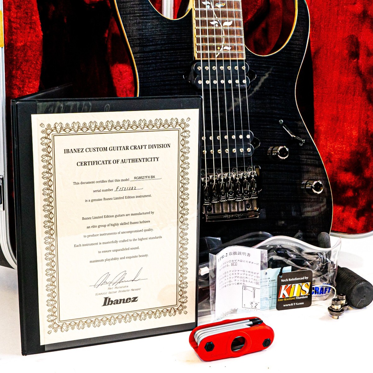 2015 Ibanez J. Craft RG8527FX *Rare 1 of 20* 7-String 2015 Ibanez J. Craft RG8527FX *Rare 1 of 20* 7-String