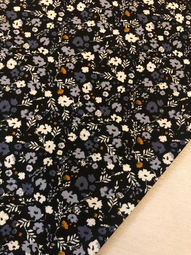 100% Pure Floral Printed Cotton Dress Fabric 45” Wide Dress Craft Poplin  - Picture 6 of 27