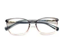 LONGCHAMP LO2695 425 BLUE GOLD FULL RIM SQUARE CATEYE EYEGLASSES FRAME 53-17-140