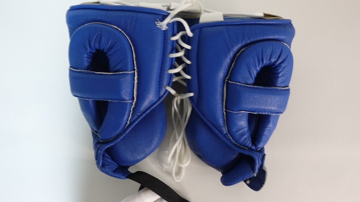Winning FG-2900 Boxing Head Gear - Blue for sale online | eBay