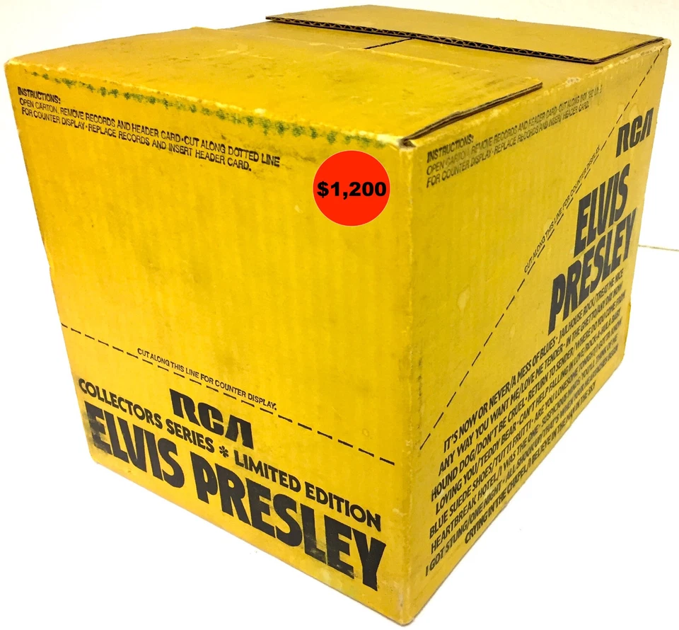 ELVIS PRESLEY 15 GOLDEN RECORDS 30 GOLDEN HITS  SEALED Box of 6 Units 7" 45rpm M - Image 2 of 4
