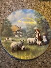 Country Children Collector Plate Williams Royal Doulton pn29 the visitor