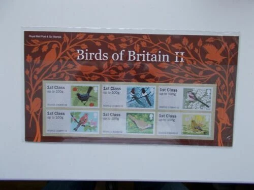 Mint Never Hinged/MNH Birds Great Britain Commemorative Stamps (2000s)
