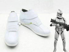 NEW Star wars clone troopers cosplay boots shoes costom made #