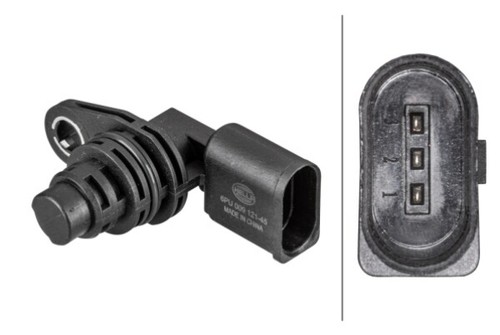Capteur Position Arbre à Cames HELLA 6PU 358 380-671 - 3 Broches, Avec Joint - Qualité OEM