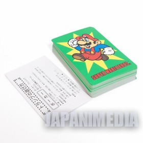 Super Mario Bros Trump Playing Cards Nintendo JAPAN FAMICOM