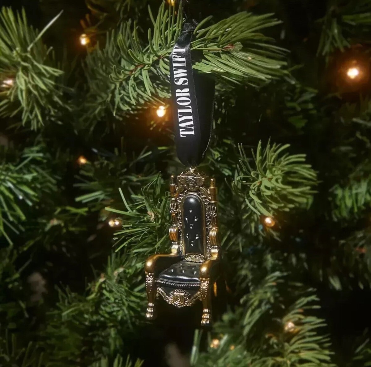 希少 テイラー スウィフト 限定クリスマスオーナメント reputation