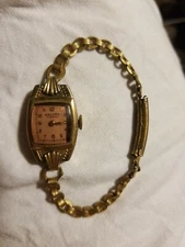 Vintage KELTON Deluxe Wrist Watch 1/20 12K Gold Filled 7 Jewels ORIGINAL NICE!!