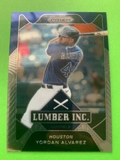 2021 Panini Prizm Yordan Alvarez Lumber Inc. Insert LI10-Houston Astros