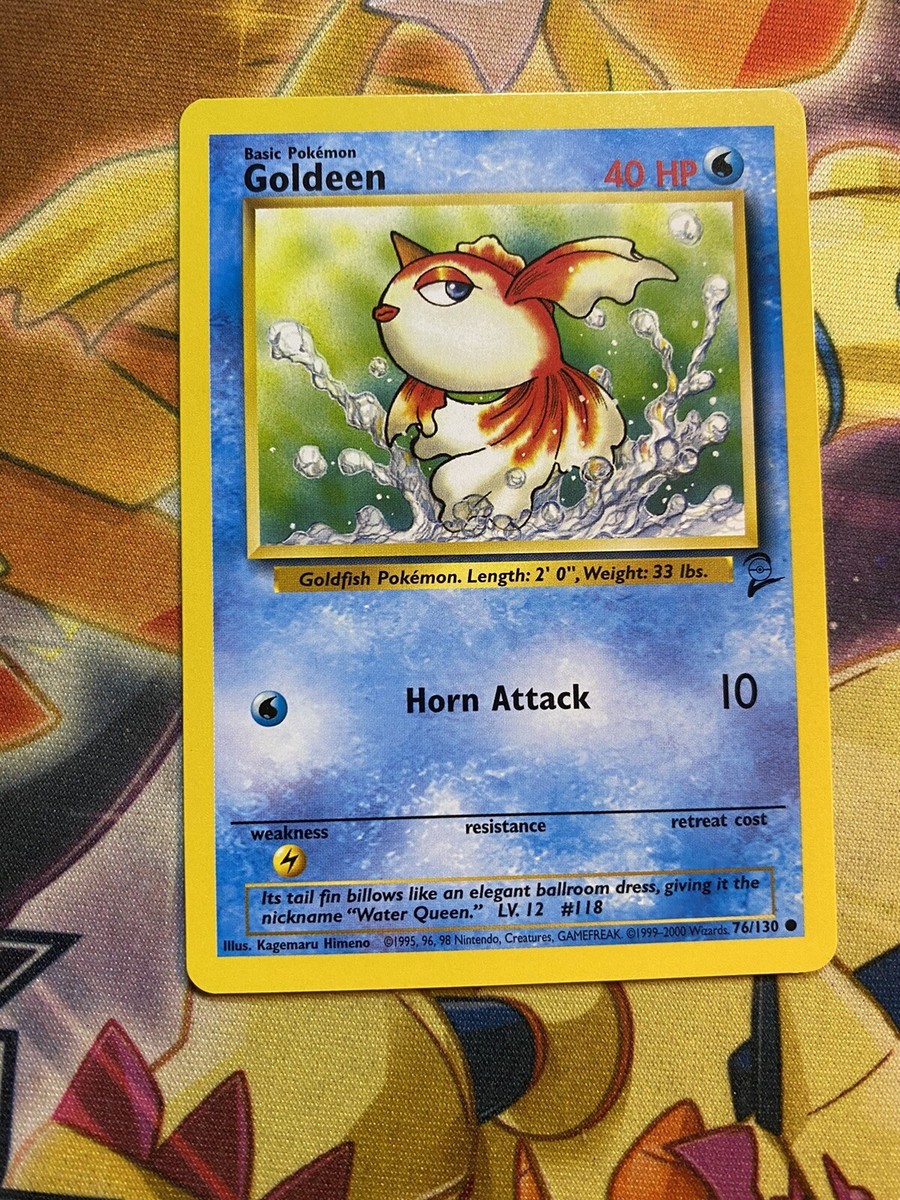 pokemon card goldeen Amazon.com: Pokemon - Goldeen 118/165 - Pokemon 151 - Reverse Foil main image 0