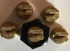 TeeJet TP730385 Spray Tip Brass Lot Set of 5 with Free Caps 