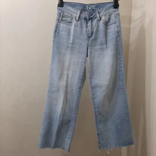 Rewash Brand Vintage Reunion Bootcut Jeans Womens Size 1/25 (25x25) Fringe Ankle