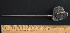MINIATURE CRAB NET, DIP NET, WOOD HANDLE, MET...