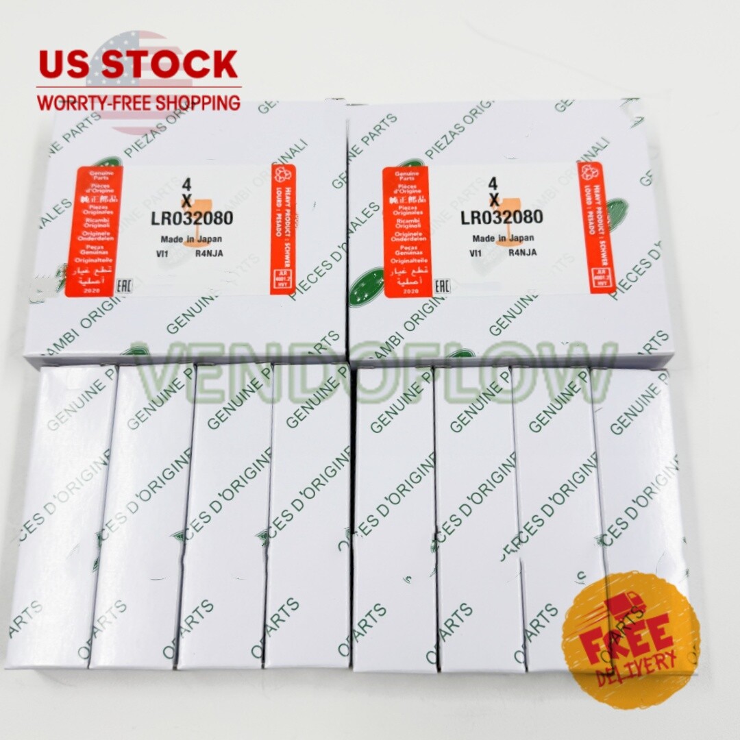 New Spark Plugs Set of 8 For Land Range Rover 5.0 Liter V8 Engine NGK LR032080