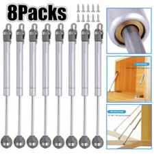 8PCS Kitchen Cabinet Door Stay Soft Close Hinge Hydraulic Gas Lift Strut Support