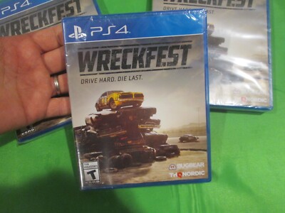 WRECKFEST PS4 PLAYSTATION 4 SONY RACING NEW FACTORY SEALED