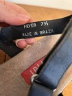 Espirit Black runber and leather Wedge Heel Sandels platform Shoes Sz 7.5 — photo 9