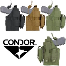 Condor H-GLOCK Ambidextrous G Series Modular MOLLE PALS Universal Bungee Holster