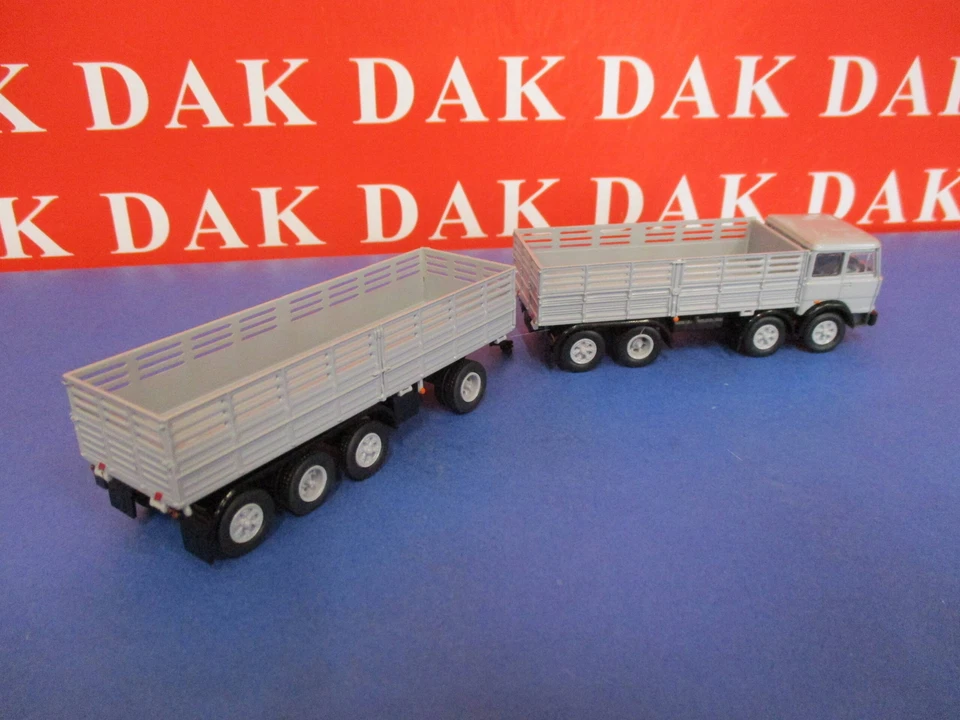 1/87 Modellino Camion Truck Fiat 691 Millepiedi Grey by Brekina - Immagine 3 di 4