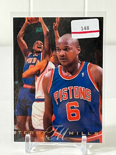 1995 Flair Basketball Terry Mills #40