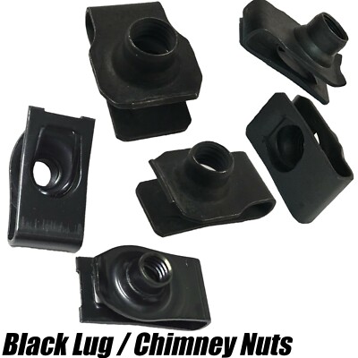 M6 M8 M10 Schornstein U Muttern Lug Nut Speed Befestigungen Turm unverlierbar Clips Befestigungen