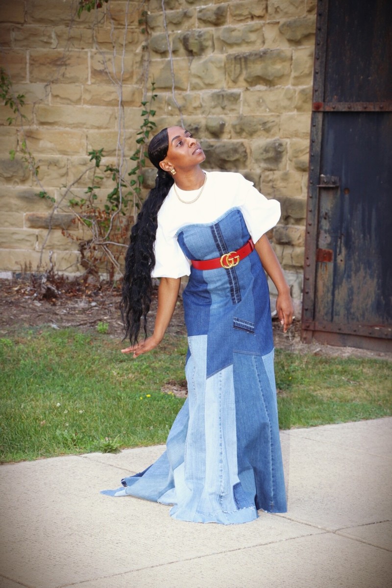 Patchwork Denim Forever 21 Denim Maxi Dress Britney Denim Dress CUSTOM Gown With Train Size All Sizes Patchwork Denim Forever 21 Denim Maxi Dress Britney Denim Dress CUSTOM Gown With Train Size All Sizes